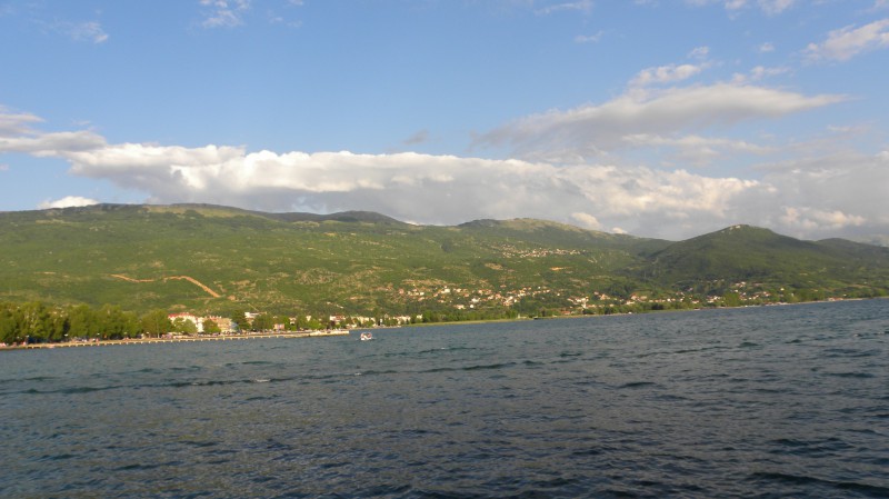 Ohrid, za zády NP Galičica